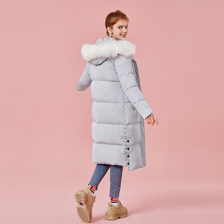 Semir 森马 19-078130326 女士中长款羽绒服