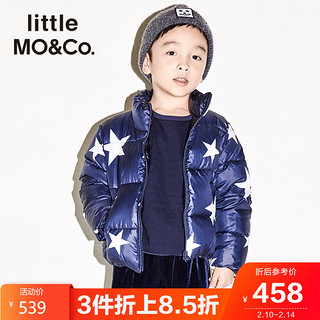 littlemoco 男女童 短款羽绒外套