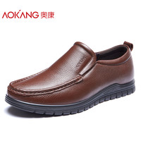 AOKANG 奥康 173211089 男鞋真皮商务休闲鞋皮鞋