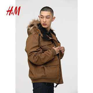H&M HM0654951 男士连帽棉服