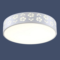 海德照明 HAIDE LIGHTING 卧室灯 LED吸顶灯 24W雪花 三段调光款