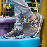 SKECHERS 斯凯奇 男童闪灯气垫运动鞋