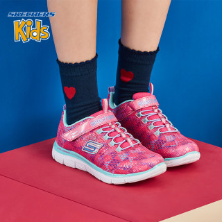 SKECHERS 斯凯奇 女童网布软底运动鞋