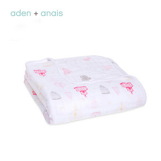 aden+anais 美国品牌 婴儿盖被新生儿被子宝宝纱布盖毯抱毯抱被