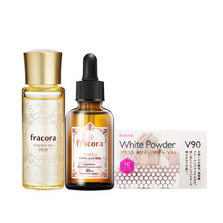 Fracora 植物精华美容液 30ml+胎盘素原液 30ml+维C美容粉10粒