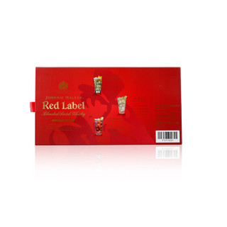 JOHNNIE WALKER/尊尼获加 红方 调配威士忌 小瓶套装 50ml*7瓶