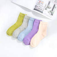 鸭鸭羽绒服 YAYA鸭鸭 WS7008 女士棉短袜