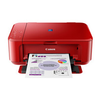 Canon 佳能 E568R 多功能照片一体机 (打印/复印/扫描、A4、红色)