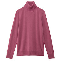 無印良品  無印良品 MUJI W6AA871 女士高领羊毛衫