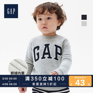 Gap 盖璞 416759 W E 男婴徽标卫衣