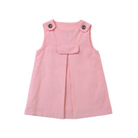 Oissie 奥伊西 女童灯芯绒无袖连衣裙