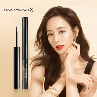 MAXFACTOR 蜜丝佛陀 亮彩速干防水眼线液