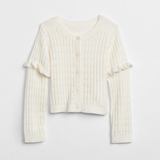 Gap 盖璞 315877-1 女童荷叶边针织衫