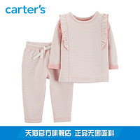  Carter's 秋装新款长袖印花上衣裤子两件套