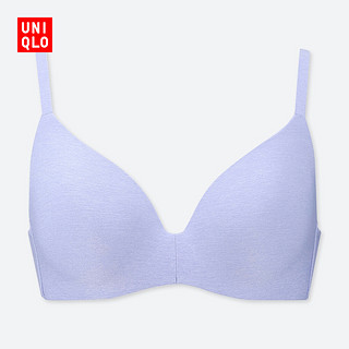  UNIQLO 优衣库 409675 女士无钢圈文胸 (L、紫色)