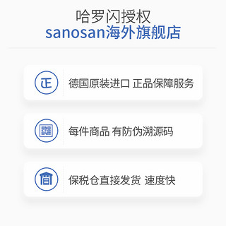 sanosan 哈罗闪 洗发沐浴三合一 250ml