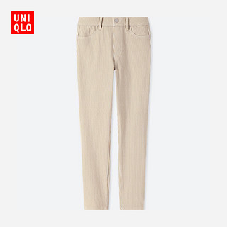 UNIQLO 优衣库 410644 女士七分裤 (深米色、XL)