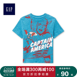 Gap 盖璞  Marvel 复仇者联盟系列  男童T恤