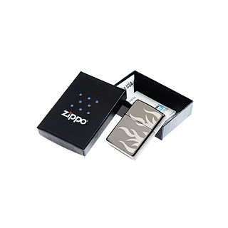 ZIPPO 之宝 24951 黑炫火焰紋 打火机