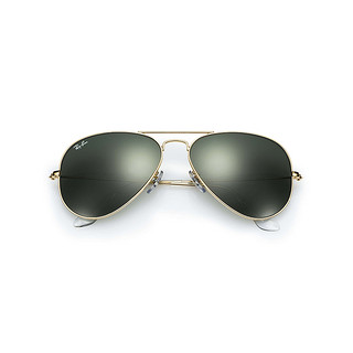 Ray·Ban 雷朋 非偏光镜片 Aviator飞行员系列男女通用太阳镜 RB3025 L0205 58mm