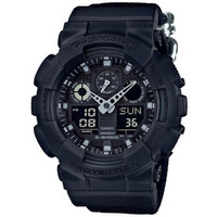 CASIO 卡西欧 G-SHOCK系列 GA-100BBN-1A 男士石英手表