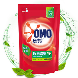 OMO 奥妙 除菌除螨洗衣液 400g 桉树艾草香