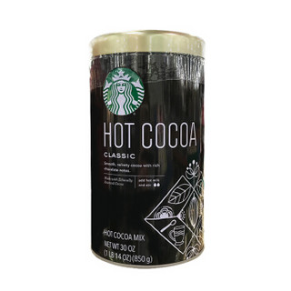 STARBUCKS 星巴克 美国原装进口 可可粉 850g*2罐