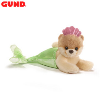 GUND BOO小布 仿真狗毛绒玩具 13cm 美人鱼装