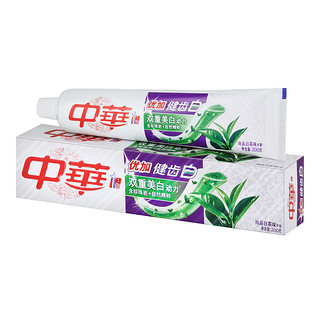 ZHONGHUA 中华 尚品白茶味优加健齿白牙膏 200g
