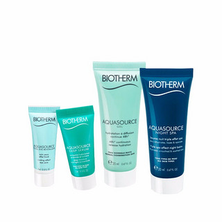 BIOTHERM 碧欧泉 活泉护肤套装 （水份露20ml+保湿护理霜20ml+眼霜3ml+精华5ml）