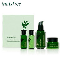 innisfree 悦诗风吟 绿茶籽精萃礼盒 （菁露80ml+精华水30ml+精华乳液30ml+面霜20ml）