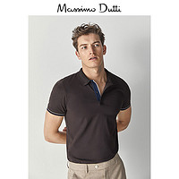 Massimo Dutti 男士撞色纹理POLO衫