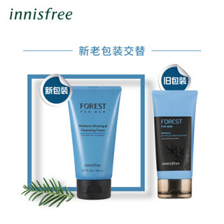 innisfree 悦诗风吟 森林男士保湿修护剃须洁面膏 150ml