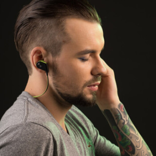 kuwo酷我k1运动蓝牙耳机炫动绿