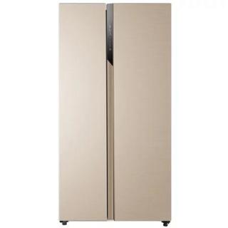商品haier海尔bcd541wdpj双变频对开门冰箱541l深林棕