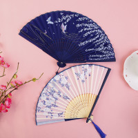 朗妃 汉服中国风折扇 2把