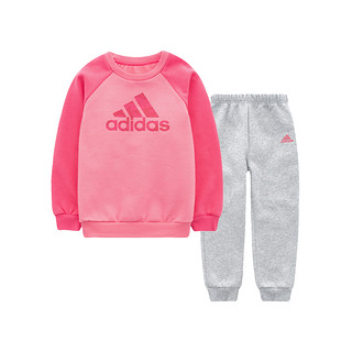 adidas kids 阿迪达斯 男女婴童针织套服