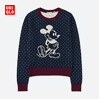  UNIQLO 优衣库 MICKEY STANDS 403537 圆领针织衫