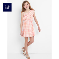 Gap 盖璞 236543 儿童格荷叶边斜肩连衣裙