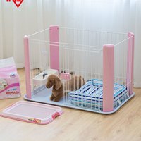 IRIS 爱丽思 狗笼子中型犬狗狗围栏栅栏小型犬狗笼狗窝泰迪狗笼子室内