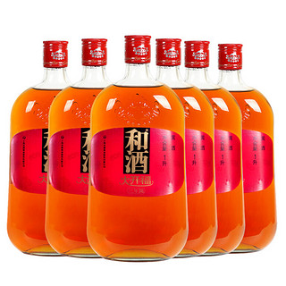 和酒 大开福 三年陈 黄酒 1L*6瓶