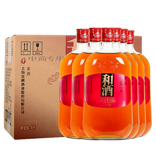 和酒 大开福 三年陈 黄酒 1L*6瓶