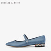 CHARLES＆KEITH CK1-70390191 女士尖头平底鞋
