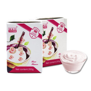 LVLINB 绿林贝 果味酸奶 玫瑰味 200g*24盒 