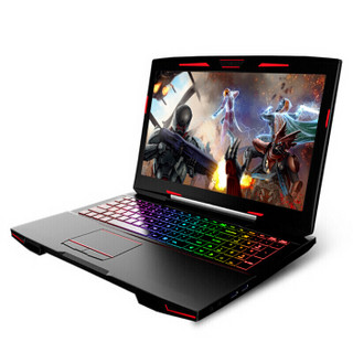 Hasee 神舟 战神 Z7-KP7EC 15.6英寸 游戏本 黑色(酷睿i7-8750H、GTX 1060 6G、16GB、256GB SSD+1TB HDD、1080P、IPS)