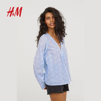 H&M HM0577327 女士V领衬衫