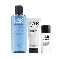 LAB SERIES 朗仕 男士护肤套装(青春抗皱精华乳液50ml+保湿爽肤水200ml+多功能洁面乳100ml)