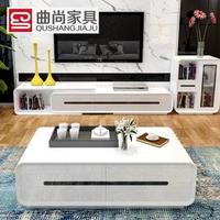 曲尚家具 QUSHANGJIAJU家具 JIAJU 8631 现代简约电视柜