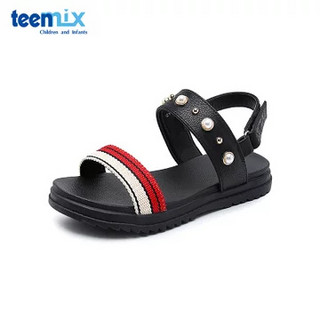 Teenmix 天美意 DX0407 儿童凉鞋