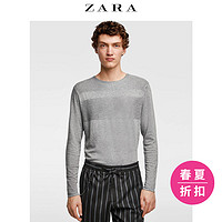 ZARA 00458403802 男士带饰针织衫